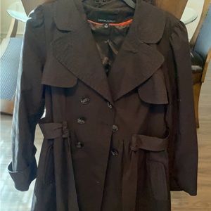 Black pea coat size medium